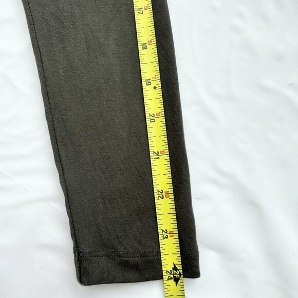 Tristan Cowl Neck Long-sleeve Tee/Tunic Dark Green Size XS - Picture 4 of 16